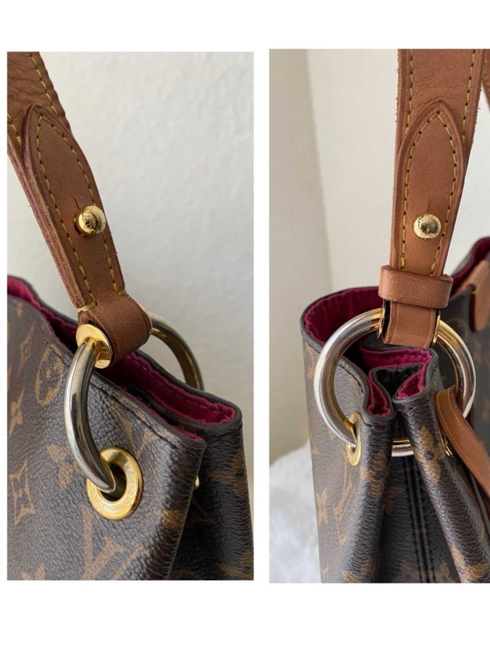 ❤️ Louis Vuitton Monogram Graceful PM Pivoine - Picture 13 of 17